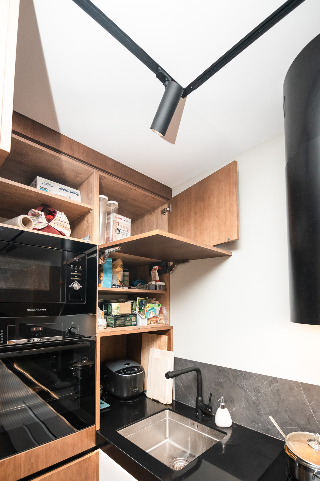 Кухня-гостиная в стиле минимализм