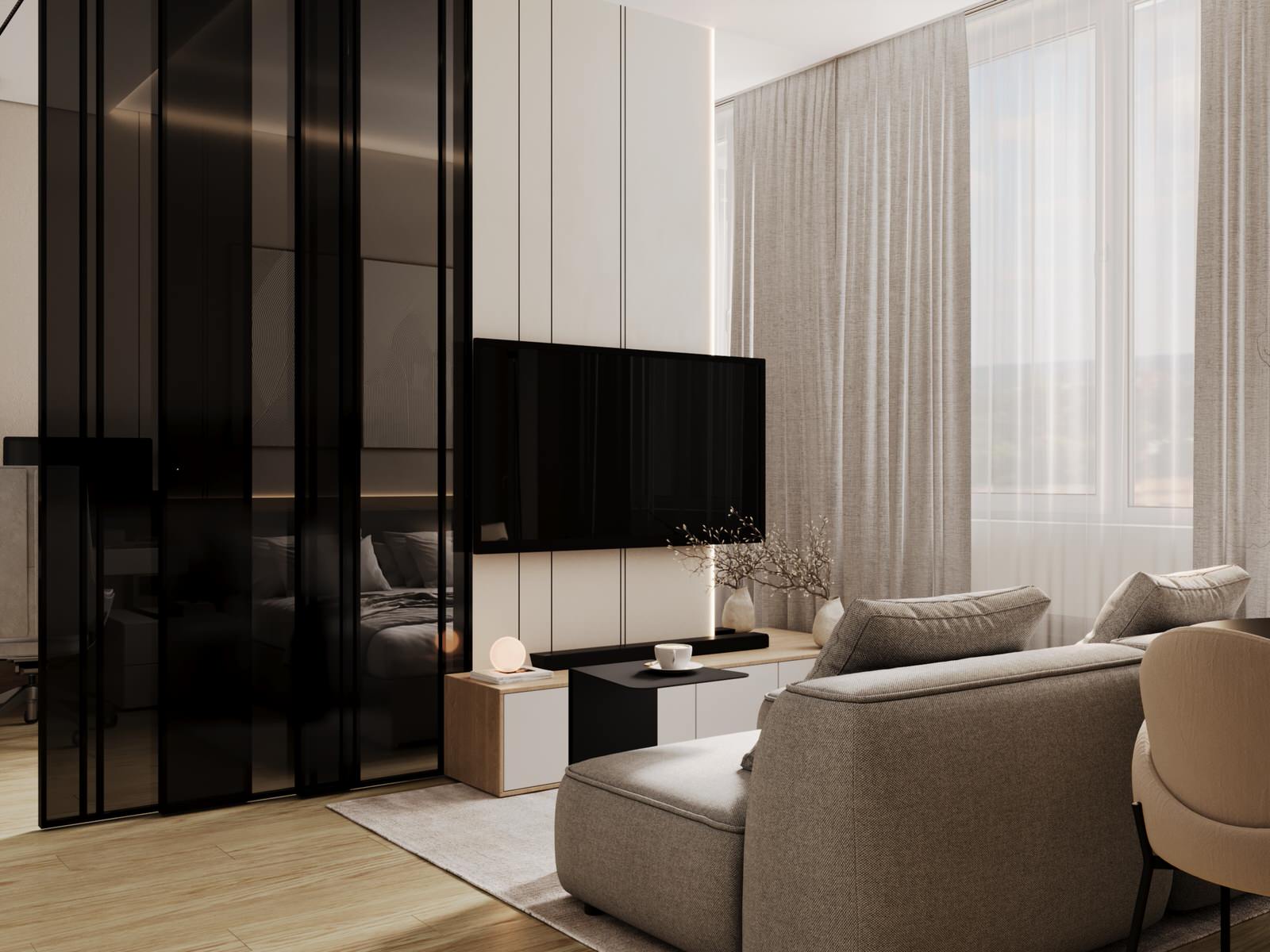 Кухня-гостиная