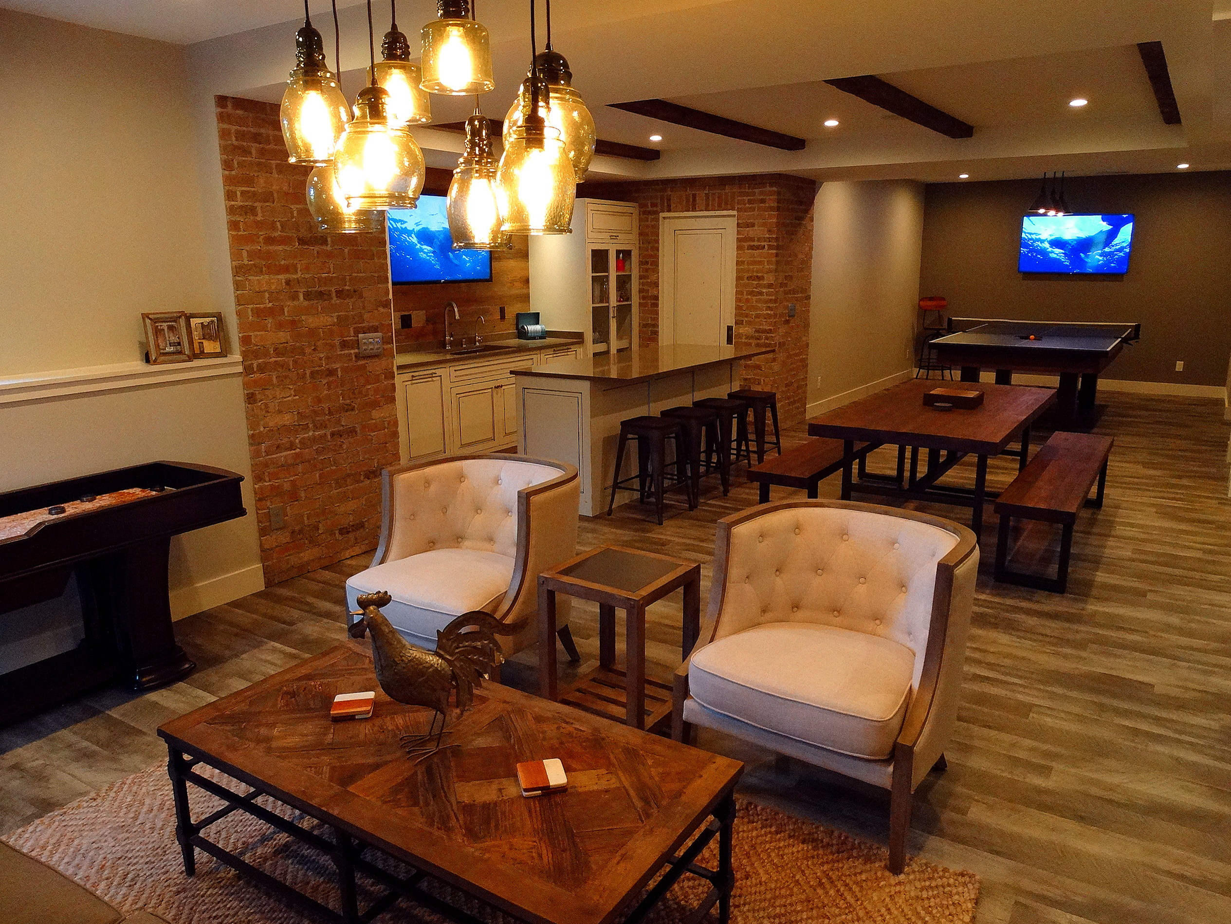 Mequon Residence - Finished Lower Level