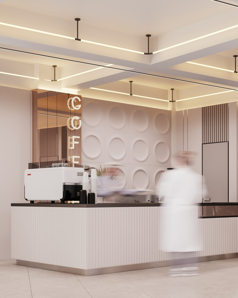 Медицинский центр "Аэрофлот". Зона кофе-поинта