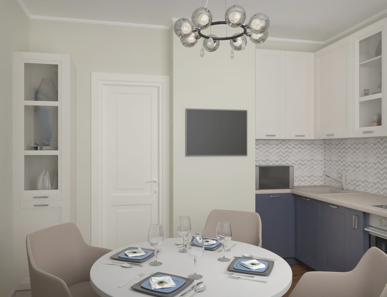 Квартира для мужчины, 72м2