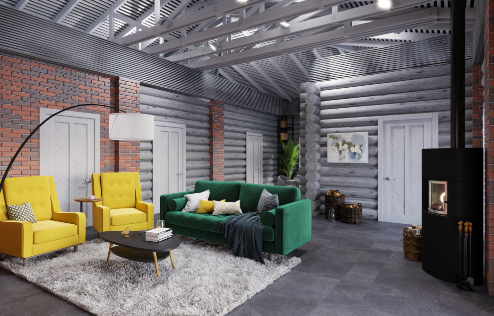 Комбинированный «растущий» дом.