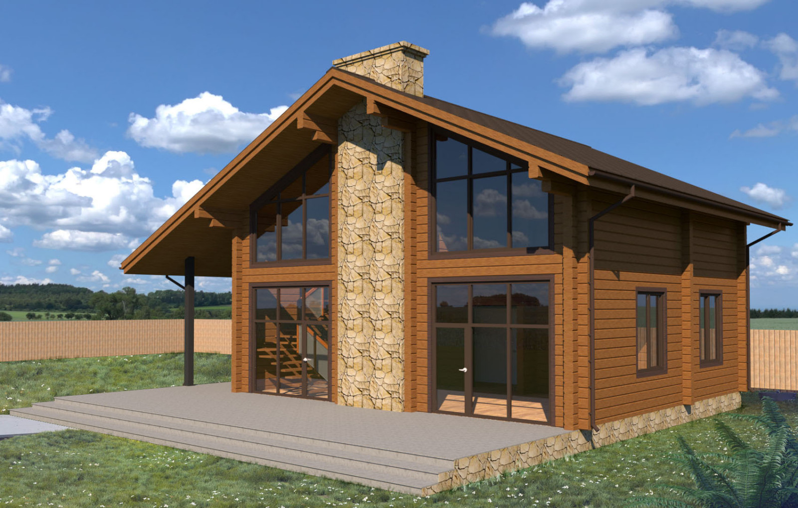 Одноэтажный дом в Стерлитамаке