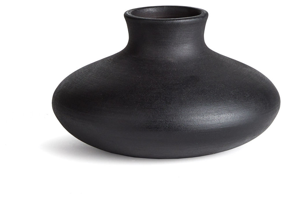 Fiorella Small Black Vase Contemporary Vases by Napa Home & Garden Houzz