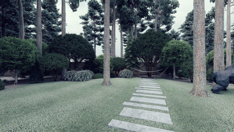 Ландшафт. Лесная погулка