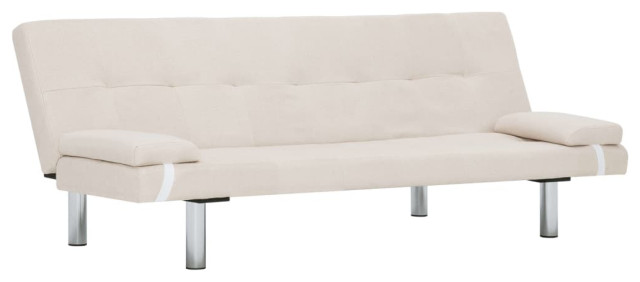 Vidaxl Sofa Bed With Two Pillows Cream Fabric Home Couch Daybed Chaise Lounge Contemporary Sofas By Vida Xl International B V Houzz - Nathaniel Home Modular Sectional Sofa Bed Set Vidaxl Sofa Bed With Two Pillows Cream Fabric Home Couch Daybed Chaise Lounge Contemporary Sofas By Vida Xl International B V Houzz - Nathaniel Home Modular Sectional Sofa Bed Set