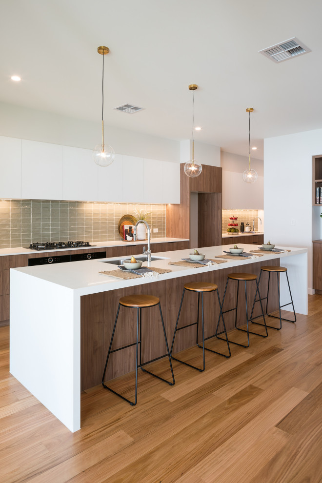 Northgate Queenslander Renovation - Contemporary - Kitchen - Brisbane ...