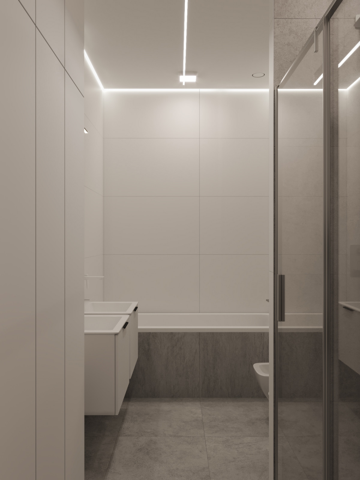 Визуализация 3-х комнатной квартиры в г. Калининград, ЖК Русская Европа