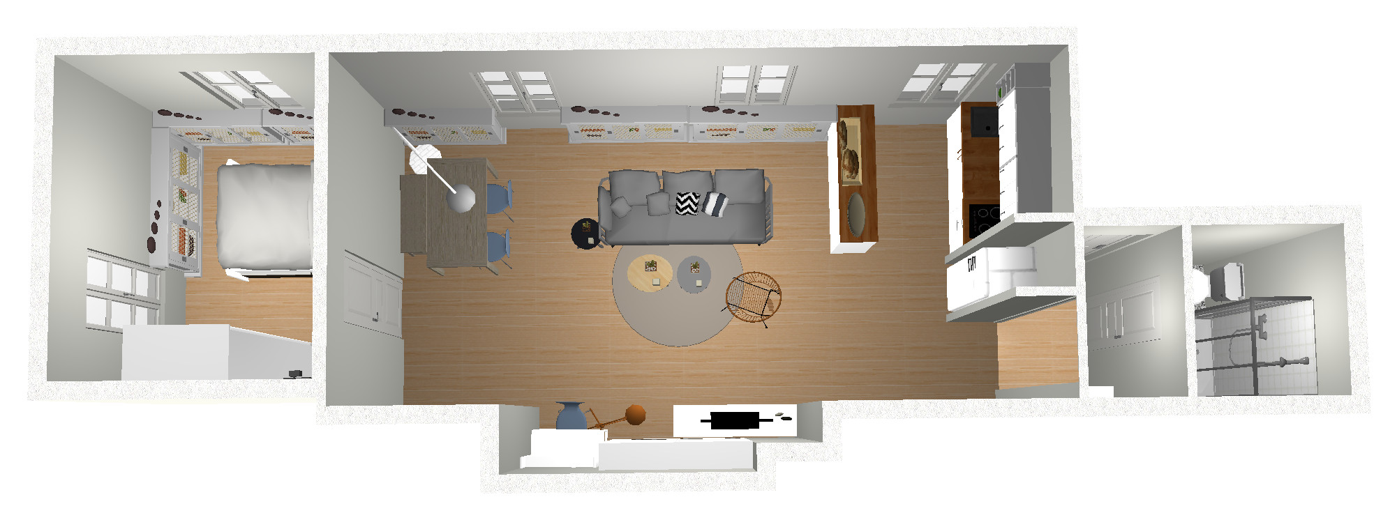 Rénovation d'un appartement de 45m2