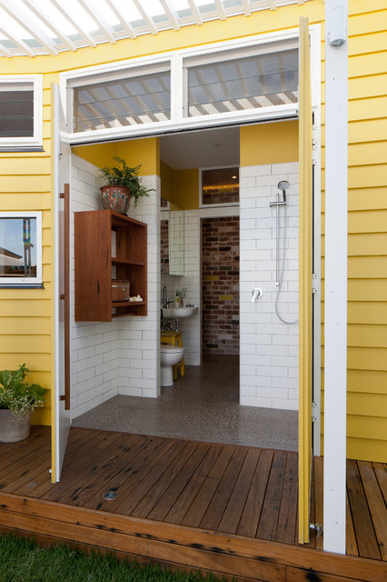Dulwich Hill House eclectic-bathroom