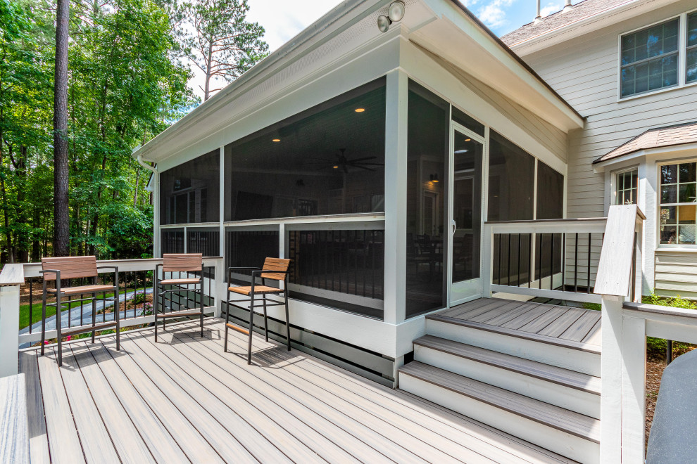 Cary Screened Porch & Laundry