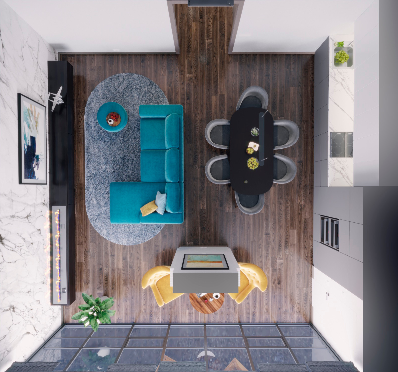 Квартира в жк Скайфорт