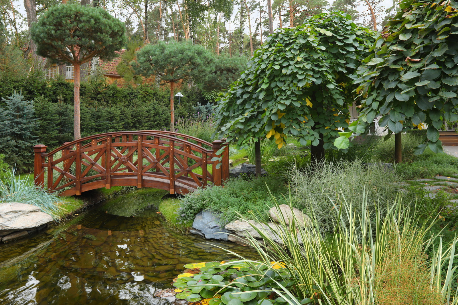 Коттеджный сад в Барвихе (дизайн и исполнение компании "Imperial Garden")