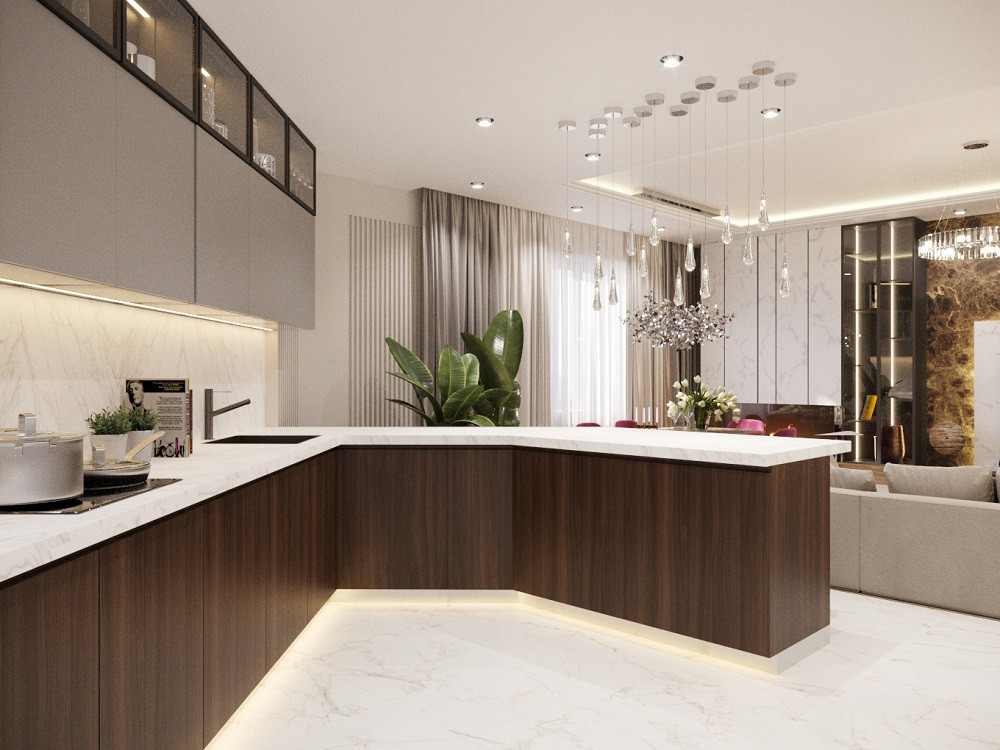 Дизайн-проект двухуровневой квартиры в Севастополе