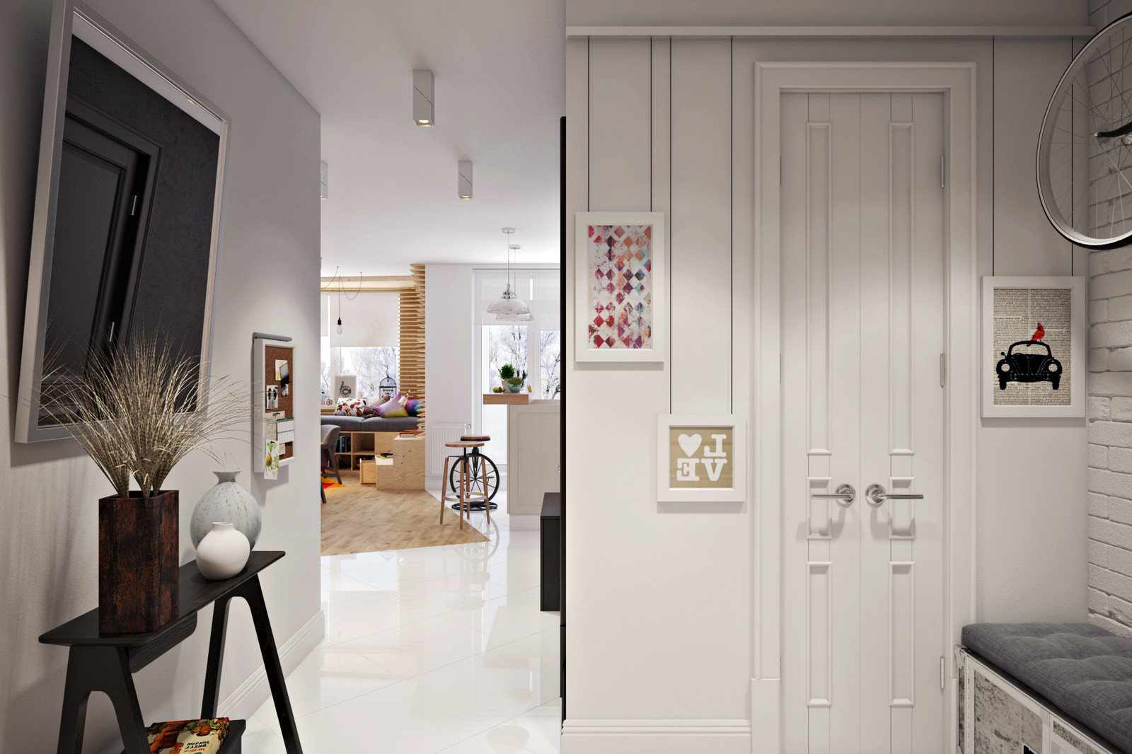 Проект квартиры в городе-парке «Переделкино Ближнее»