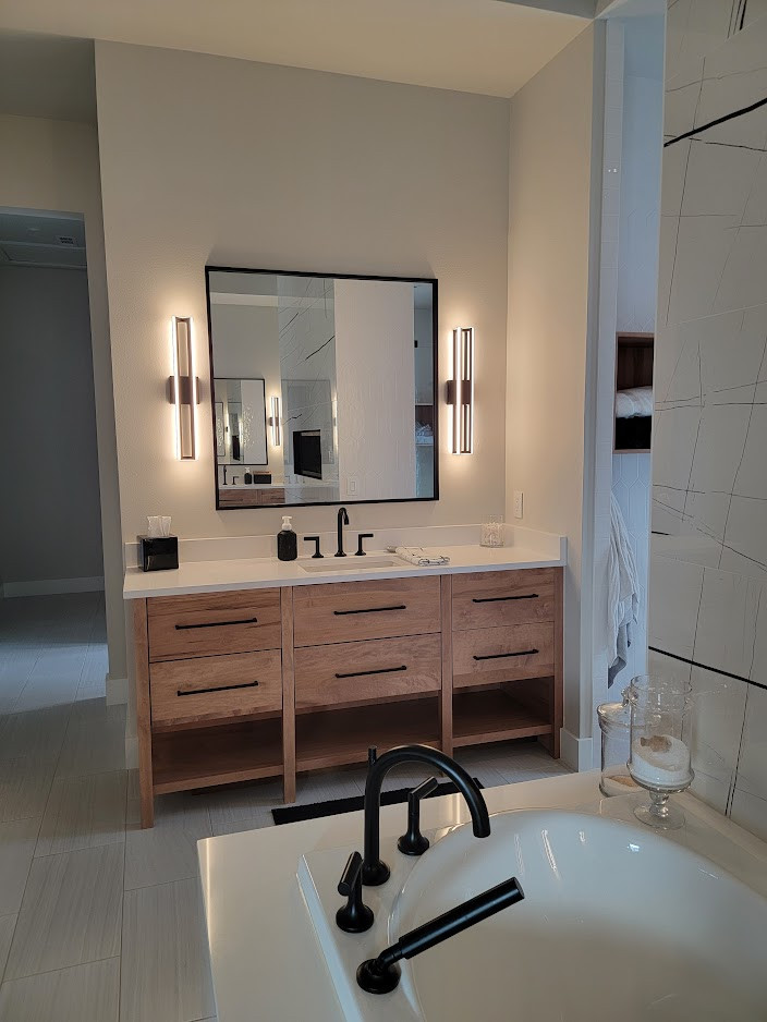 Modern White Bathroom