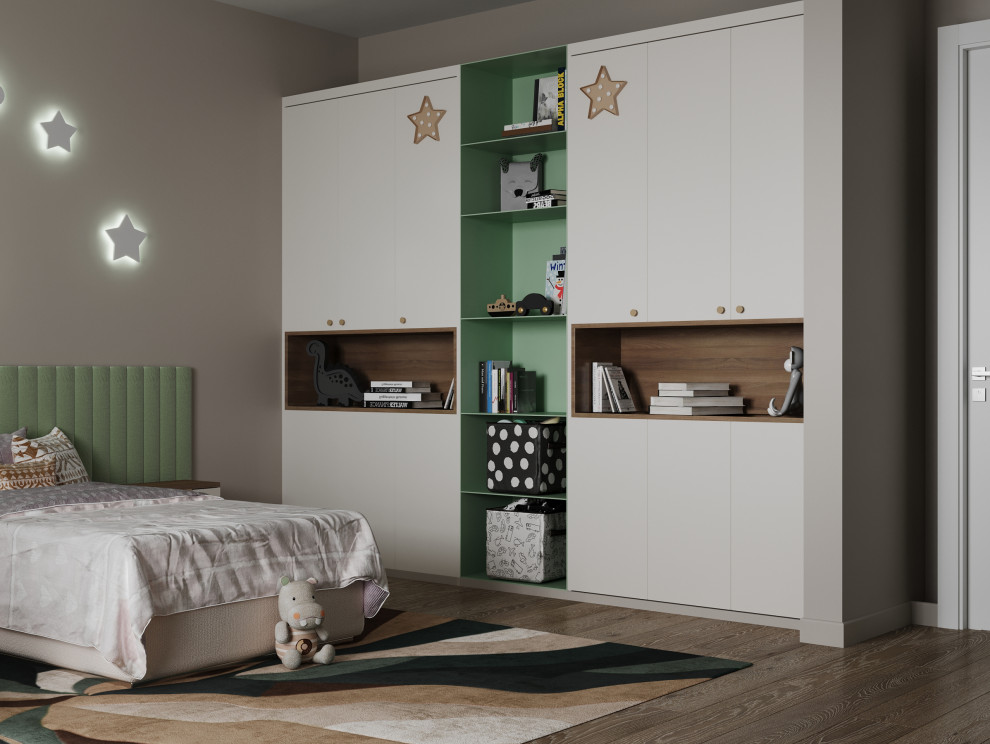 Детская в природных тонах