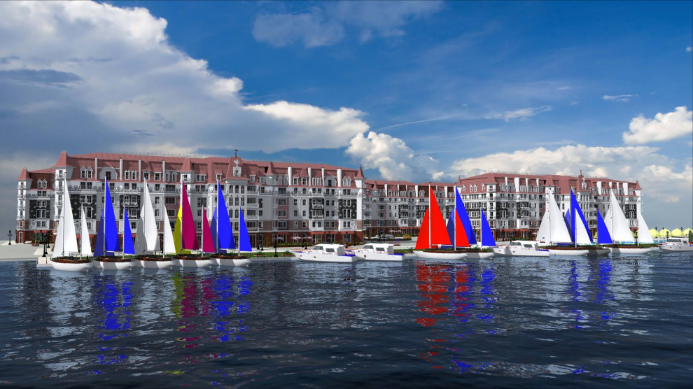 Концепция развития бухты реки Тростянка в Зеленоградске - 2 очередь