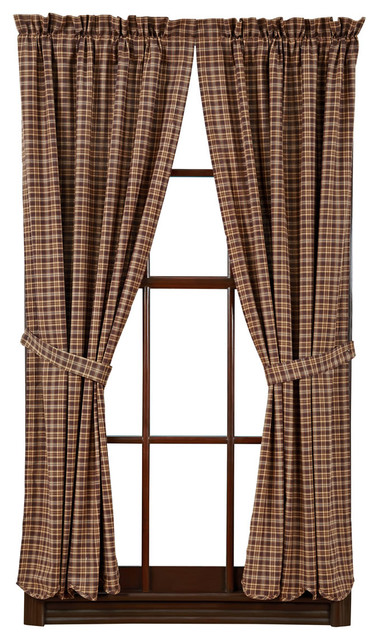 Prescott Panels Rustic Curtains By Appleseed Primitives