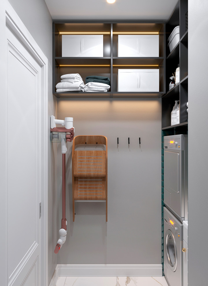 Дизайн четырёхкомнатной квартиры 116 кв.м в ЖК Символ