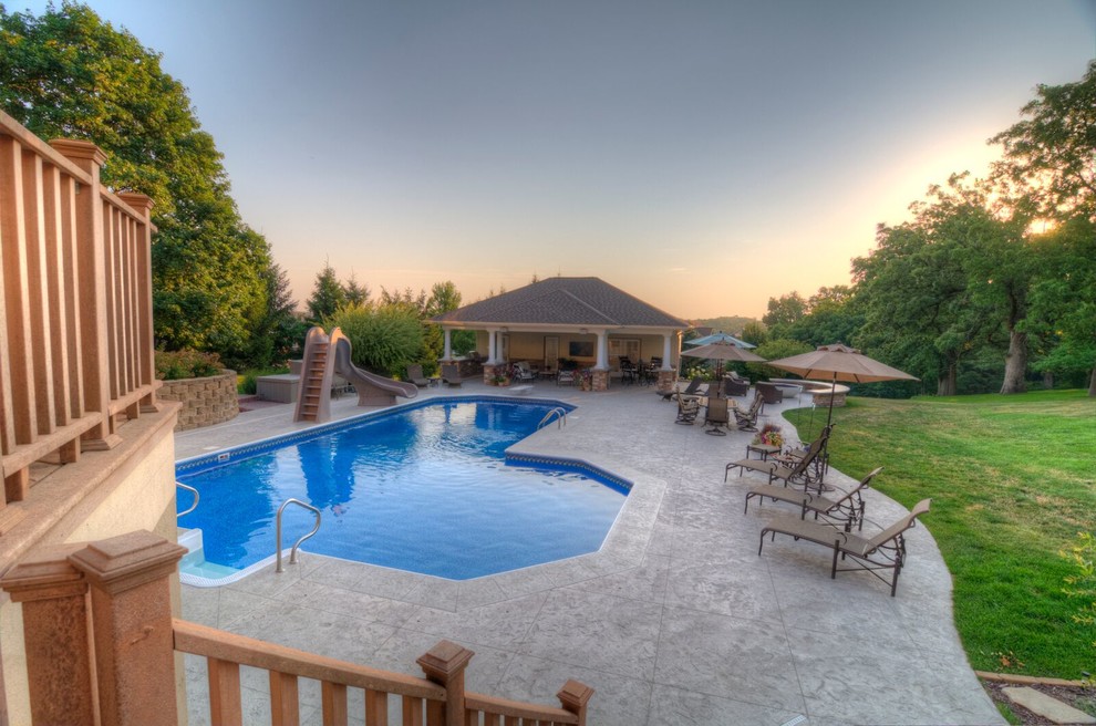 Pool - Transitional - Pool - Cedar Rapids - by Power ...