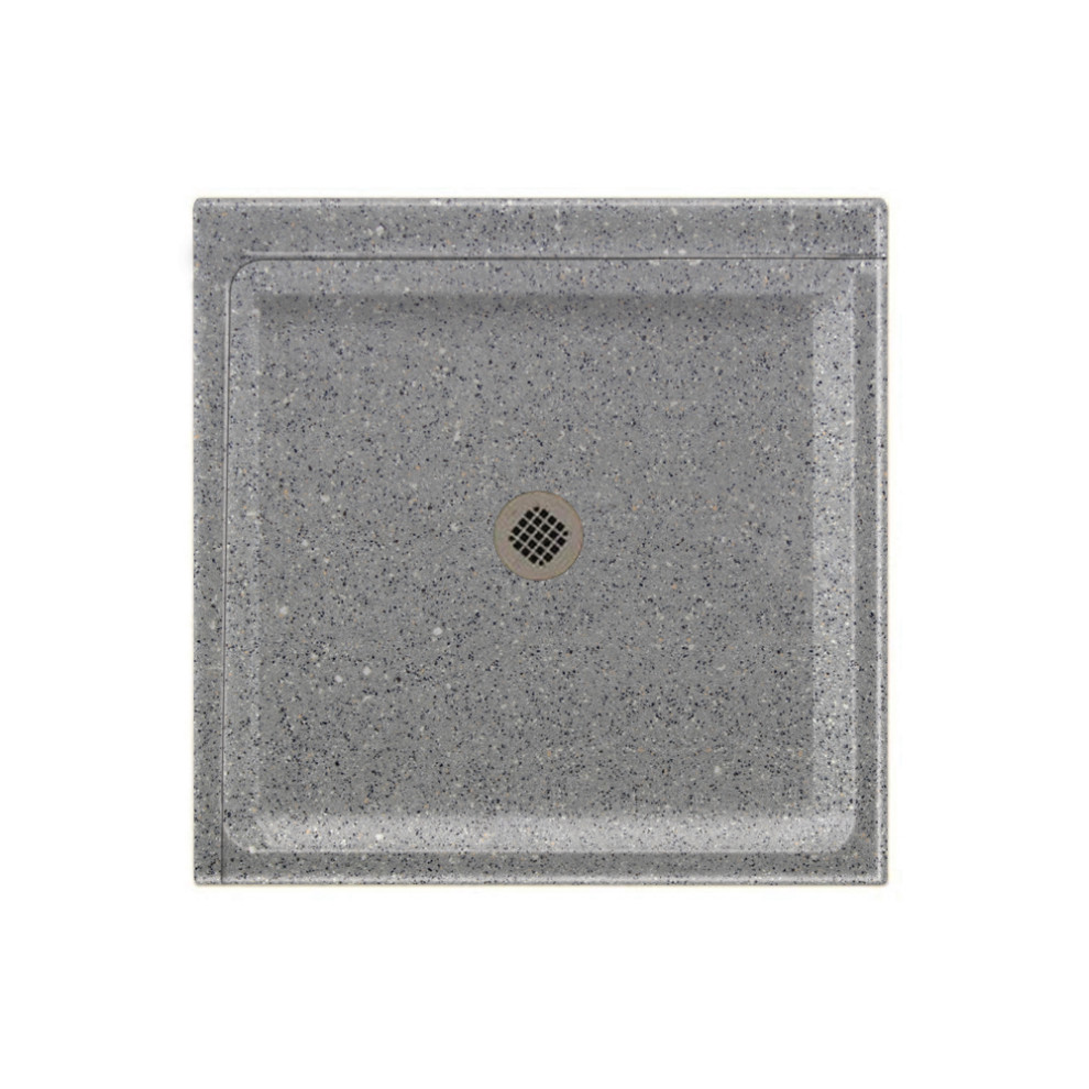 Swan 36.063x36.063x5.5 Solid Surface Shower Base Contemporary