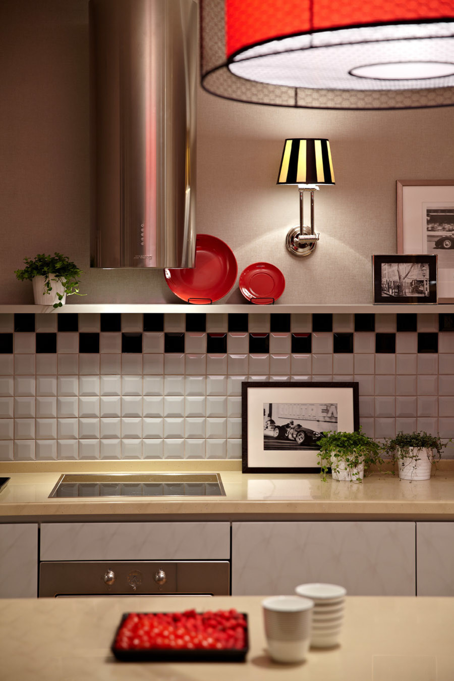 Квартира с яркими акцентам