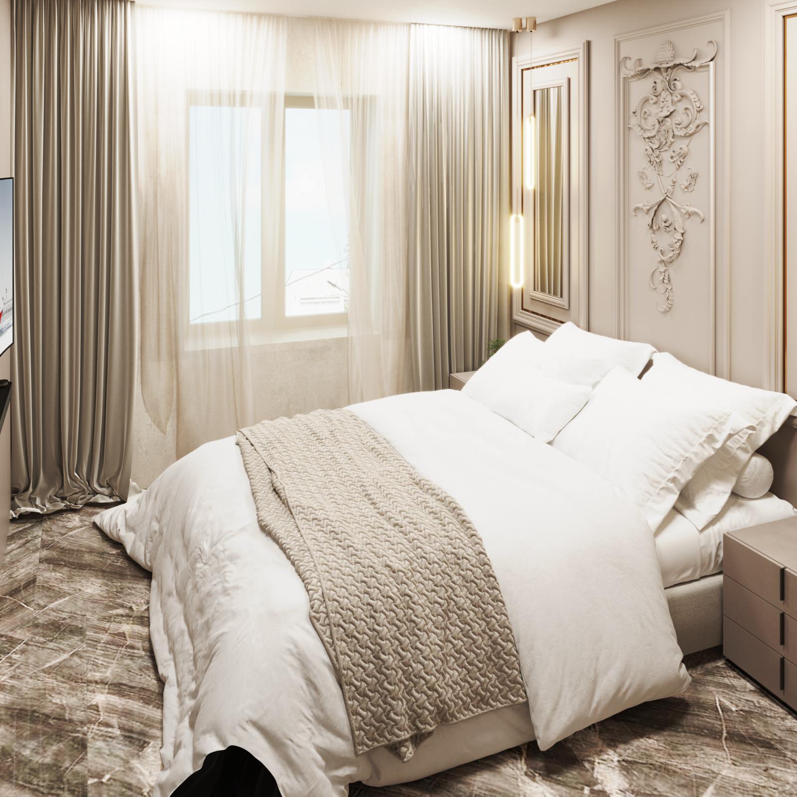 Дизайн-проект квартиры в ЖК "Ярославль Сити"