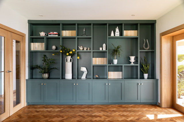 Green Trees contemporary-vardagsrum