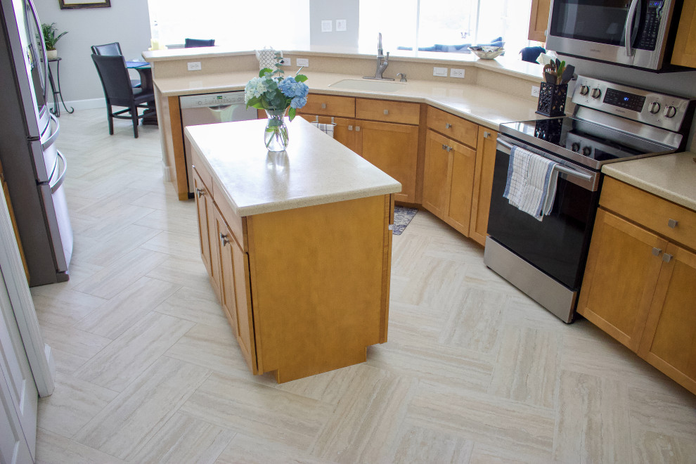 Toscano Classico & Villa Azul Kitchen Orlando by J&J Carpet One