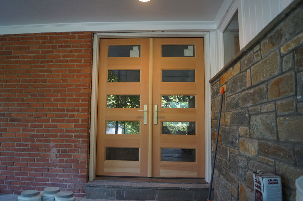 Need help with front door paint or stain color