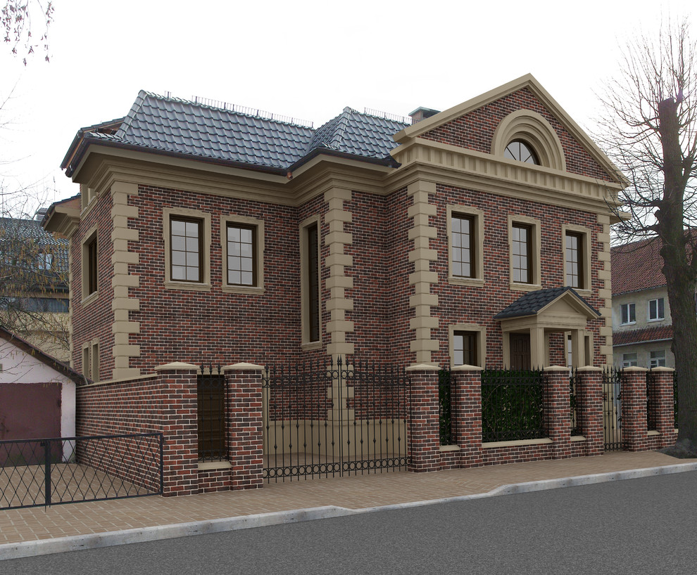 Реконструкция фасада (литиевой камень)