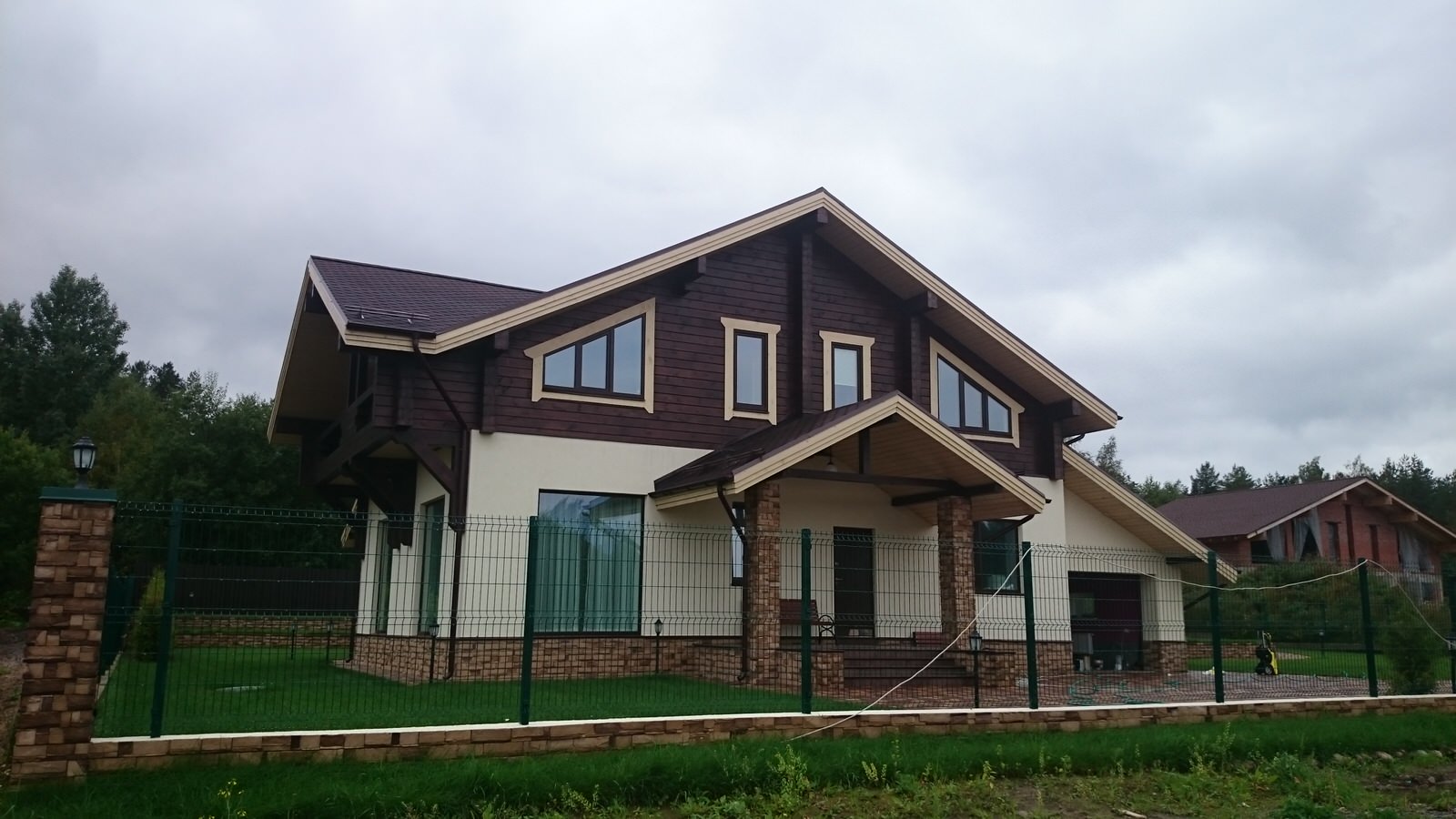 Комбинированный дом в Коробицыно