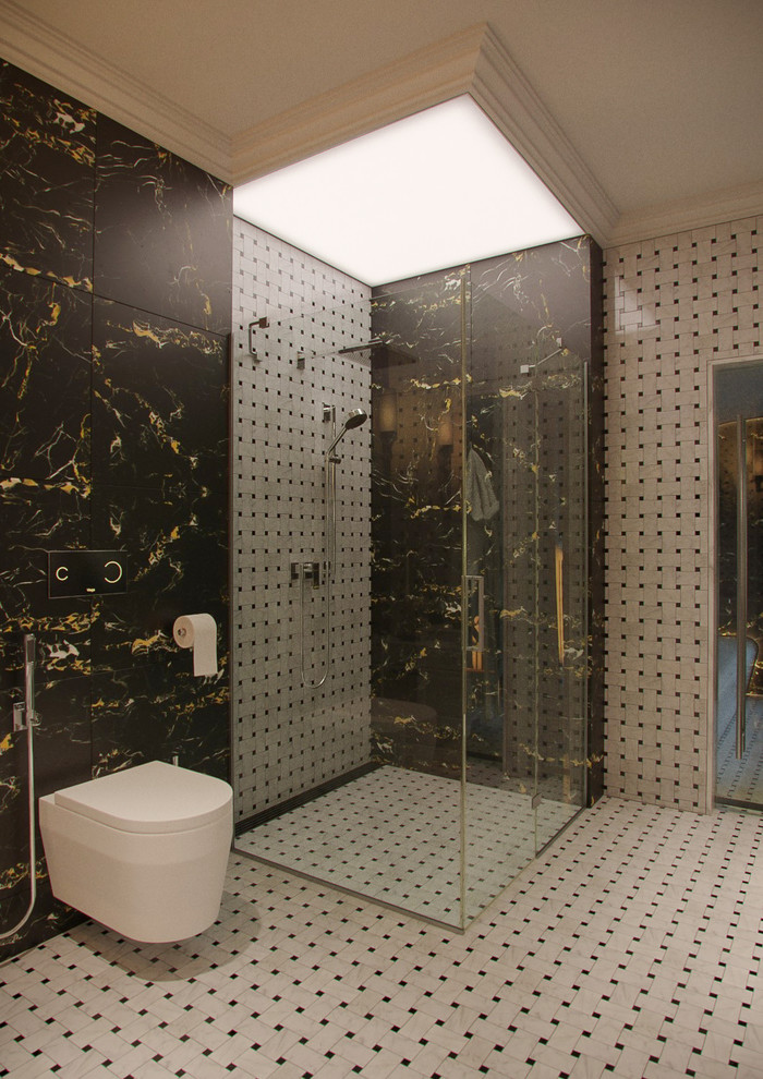 3х уровневая квартира в стиле современная классика