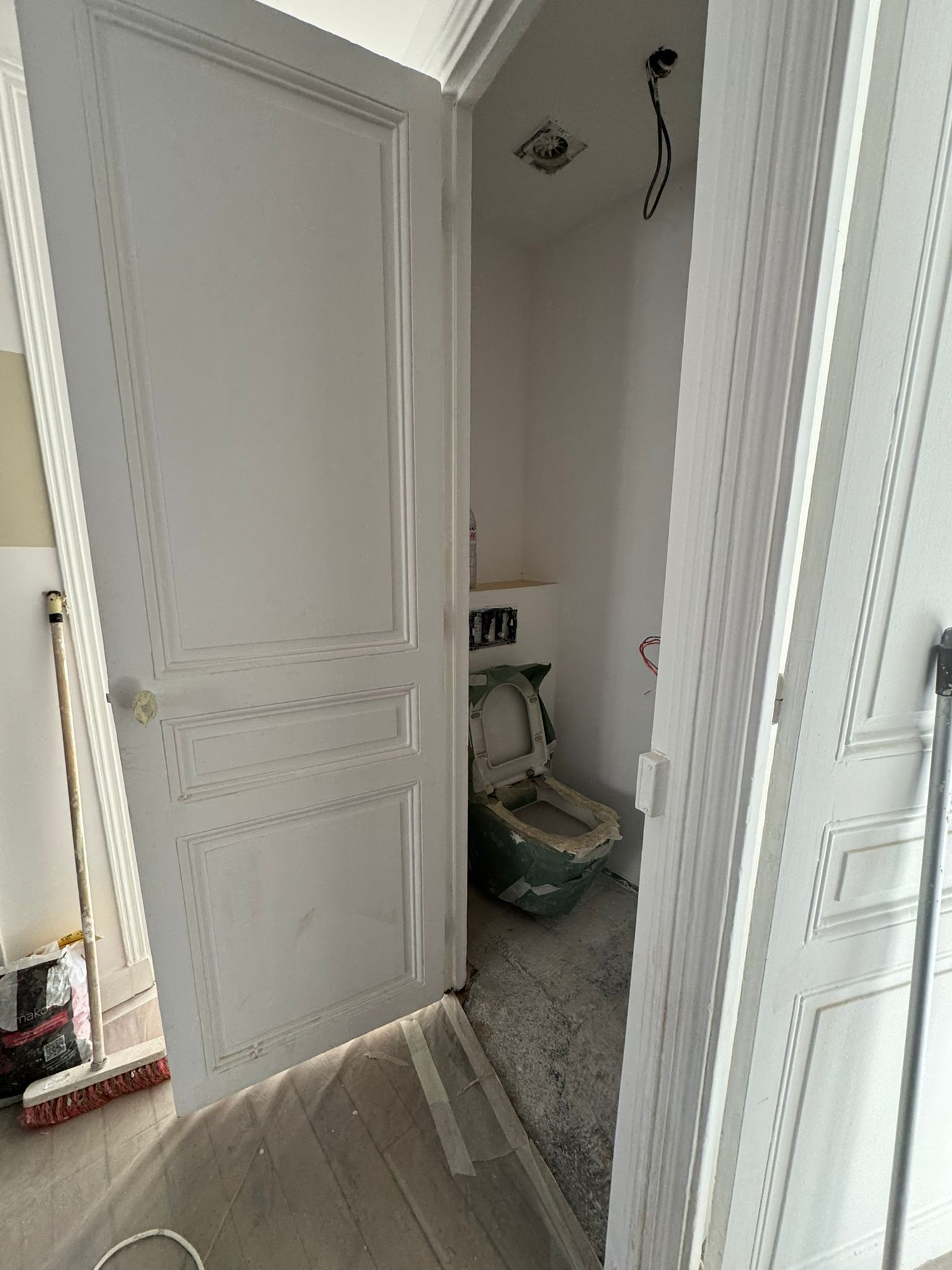 Projet Buttes Chaumont, rénovation d'un appartement de 60m2