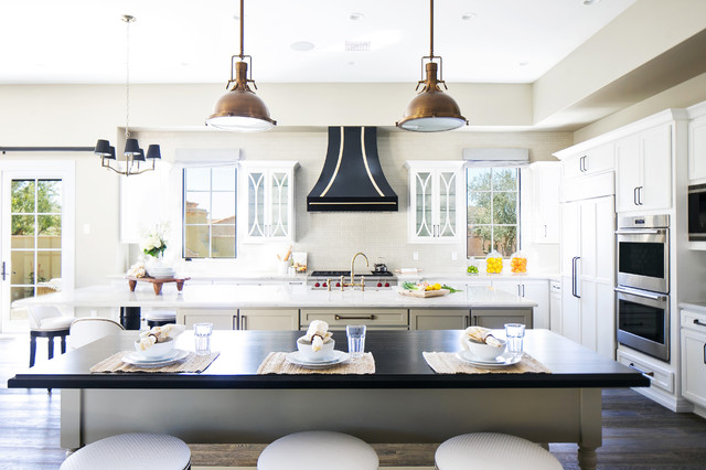 Silverleaf Upper Canyon Mediterranean Custom Home mediterranean-kitchen
