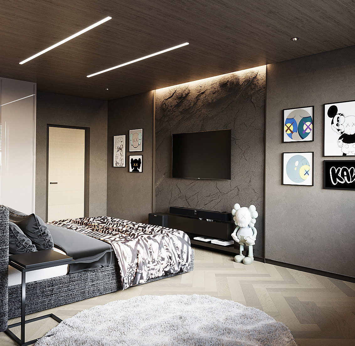 Дизайн квартиры в Солнечном 100 м.кв.