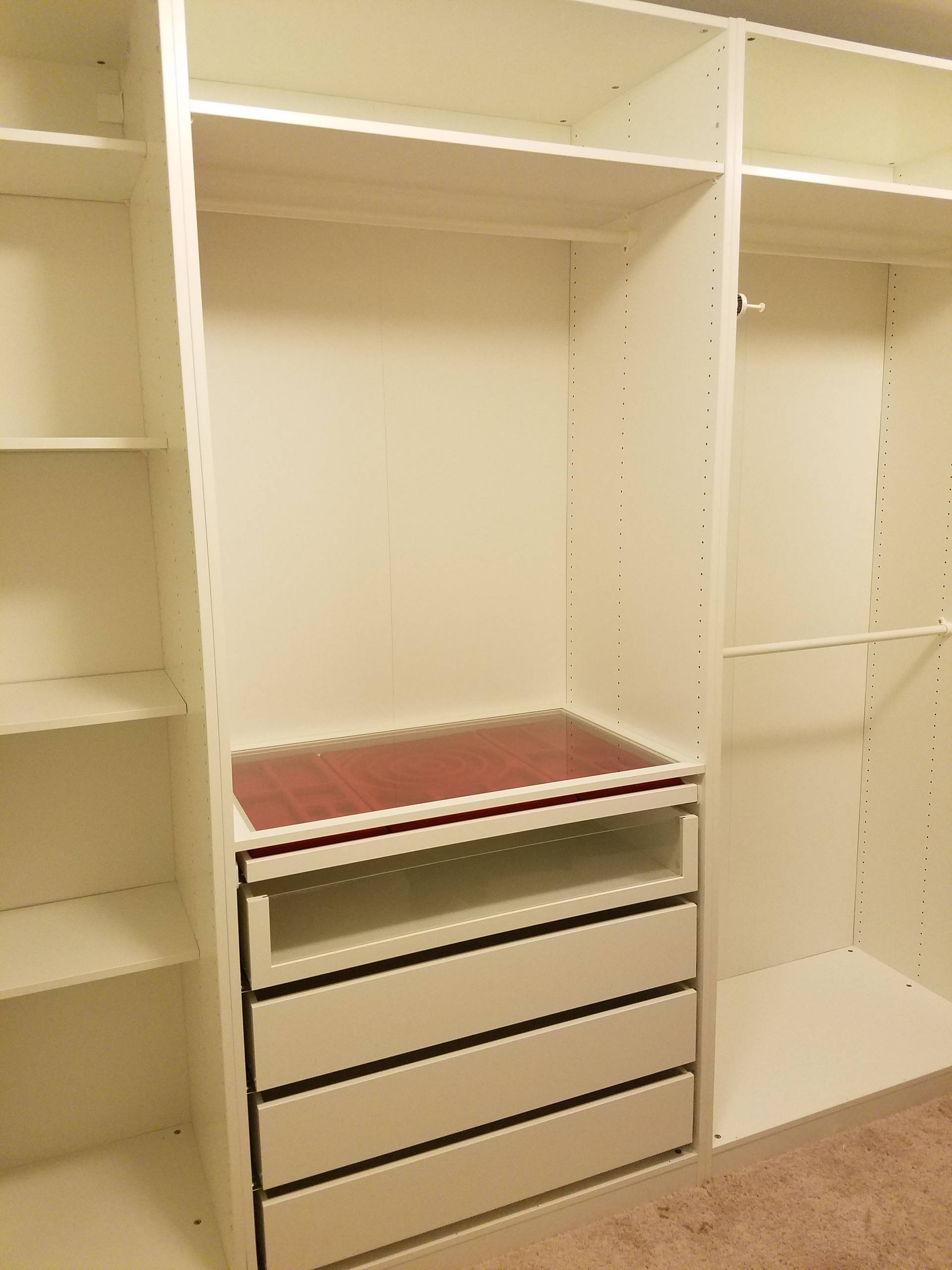 Closet storage