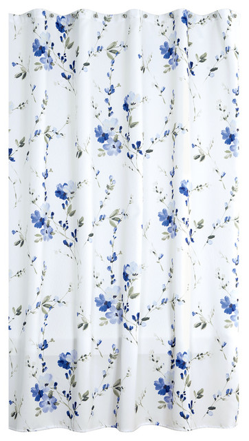 Charlotte Scurtain 72x72 Contemporary Shower Curtains By