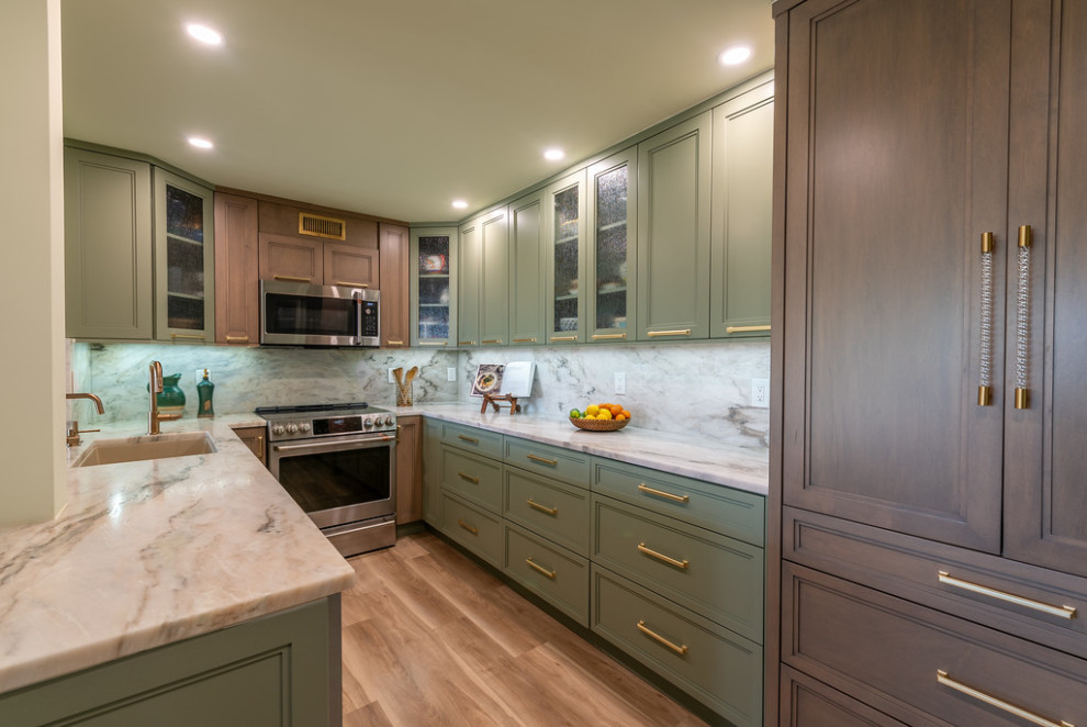 Open Up Remodeled Classic Transitional Kitchen