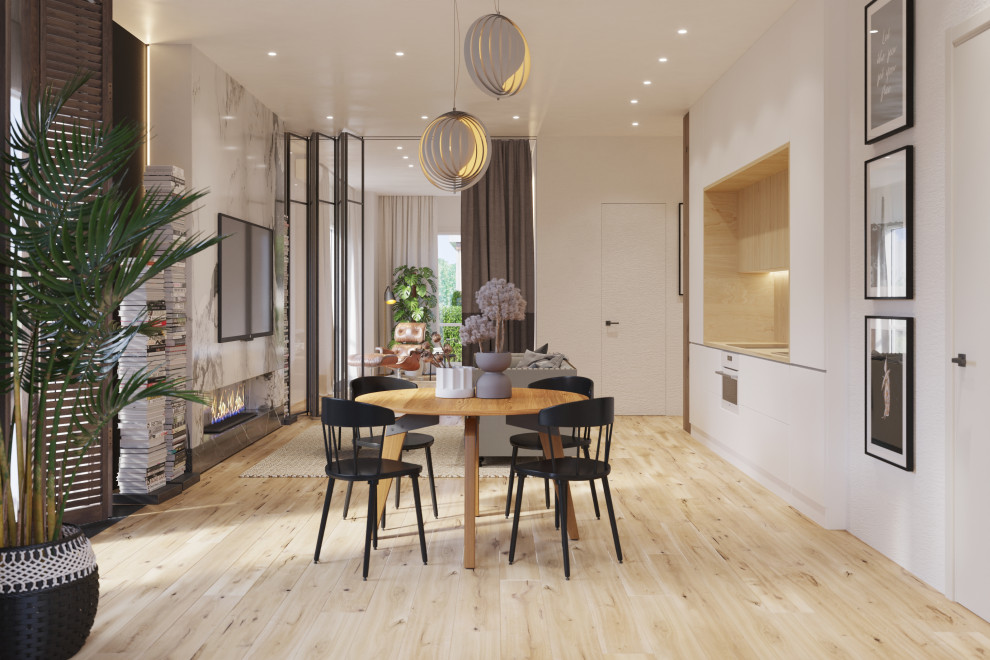 кухня-гостиная