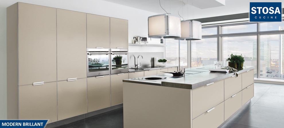 Inspiration for an expansive modern kitchen in Other.
