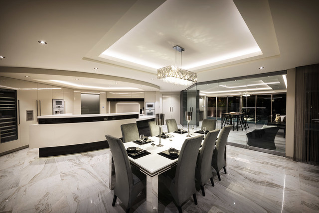 PENDANT LIGHTS contemporary-dining-room