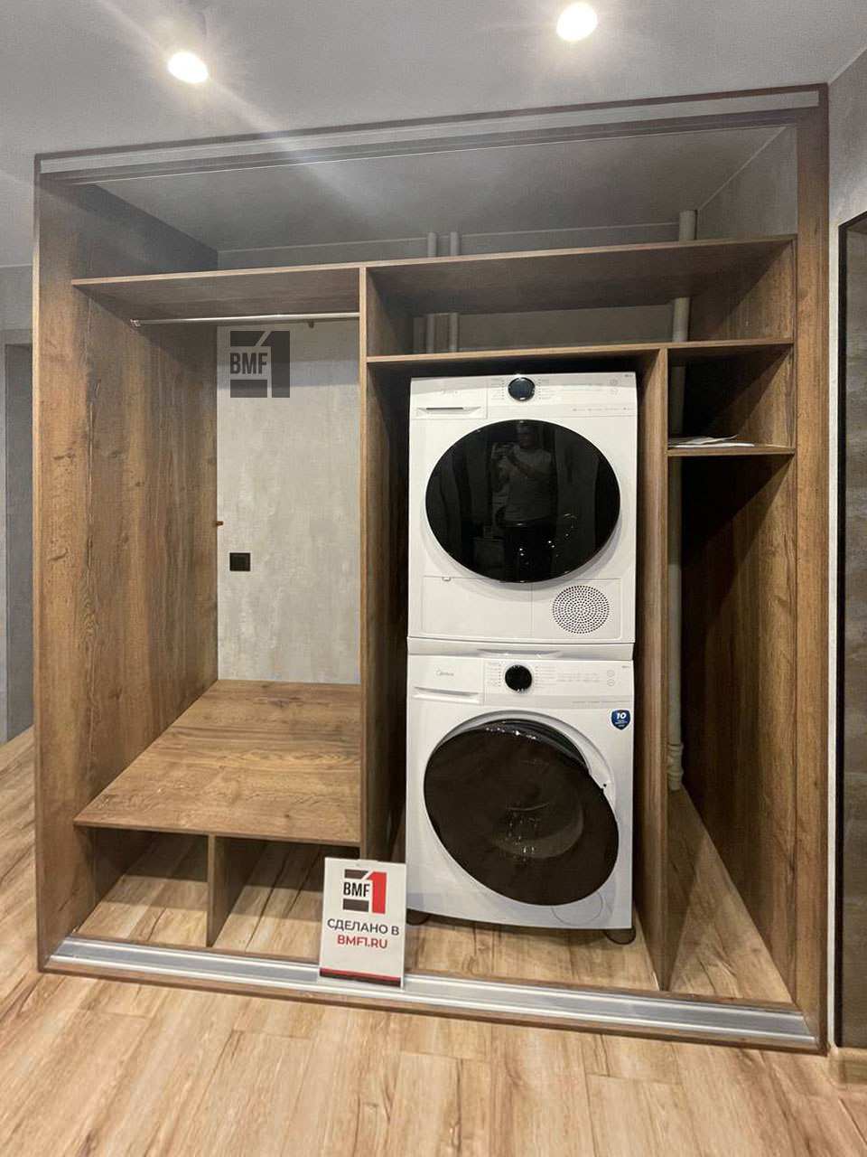 Шкаф-купе в стиле лофт