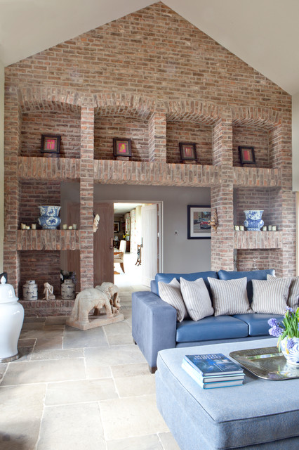 The Grange transitional-living-room