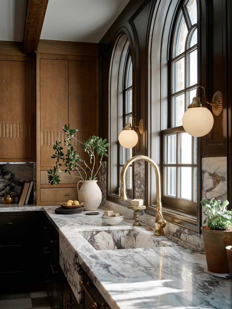 Warm Modern European Kitchen - Contemporary - Kitchen - Dallas - by ...