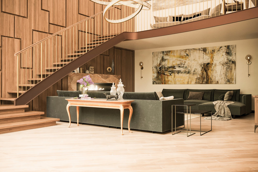 Дизайн проект двухуровневой квартиры