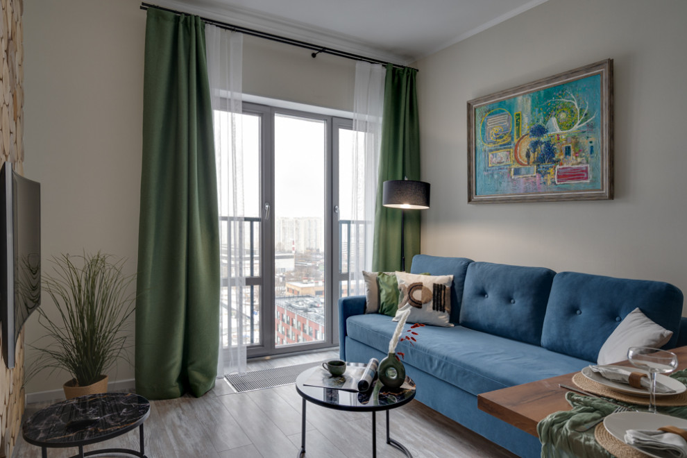 Хоумстейджинг квартиры в Москве для посуточной аренды