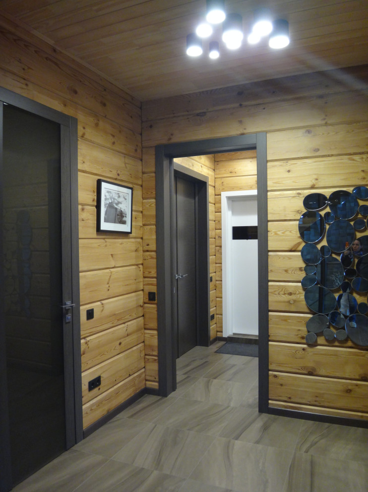 Частный дом из клееного бруса 500 кв.м.  д.Мостовское.