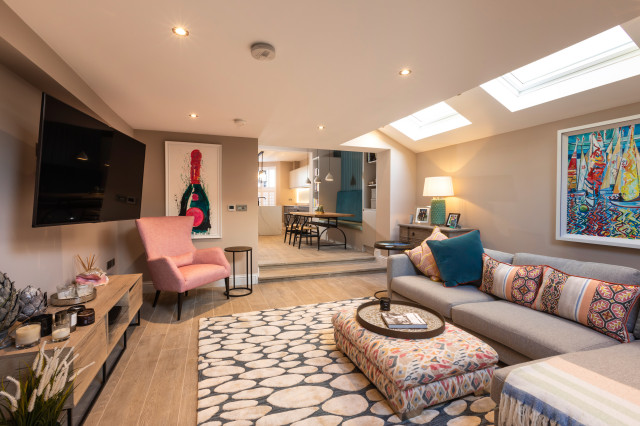 Seaside Home trendy-dagligstue